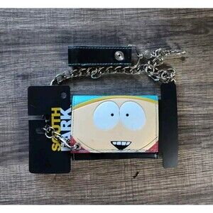 Brand New Men's Tri-Fold Chain Wallet - South Park Cartman